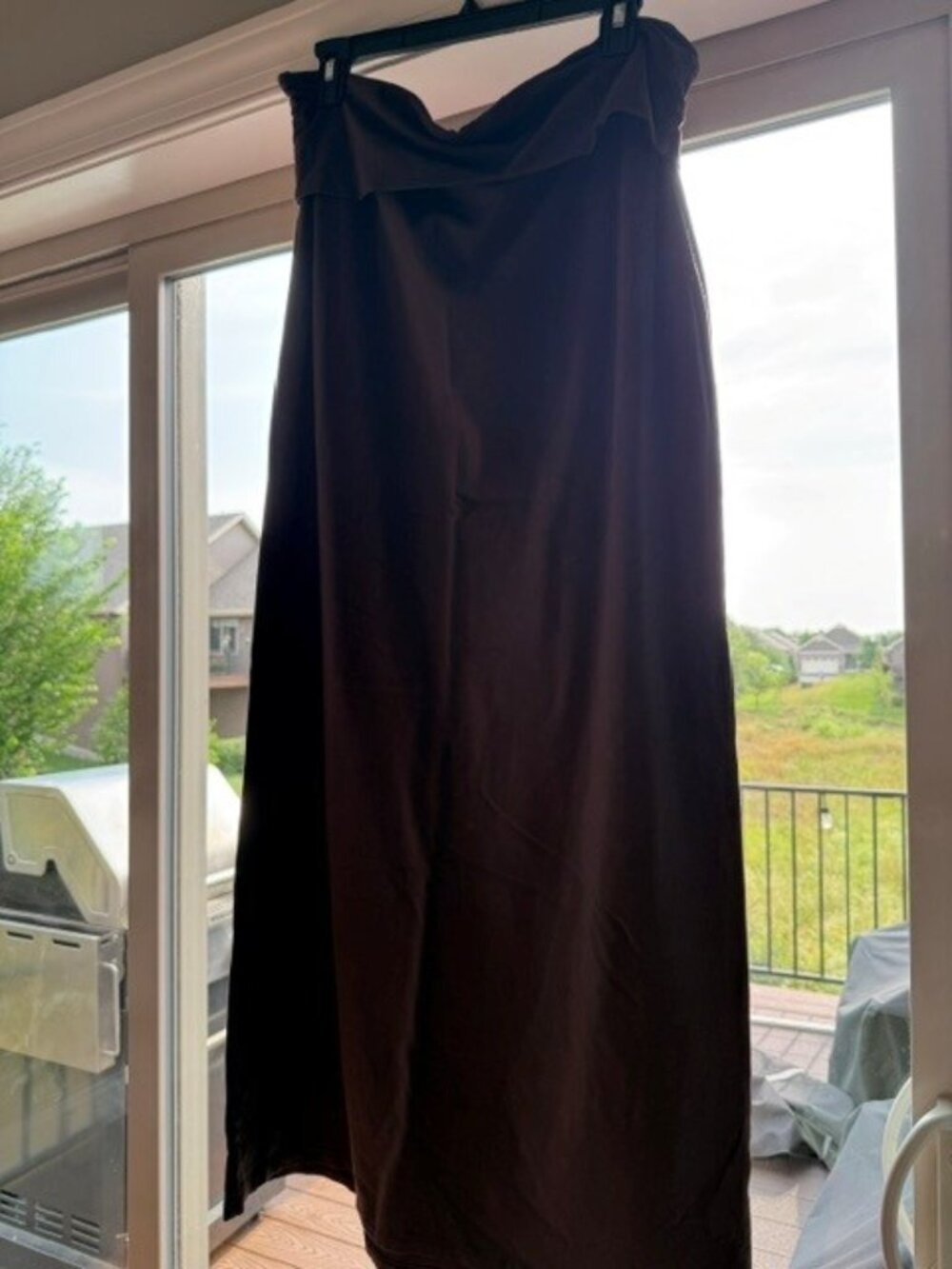 Aerie Brown Maxi Convertible Skirt/Dress